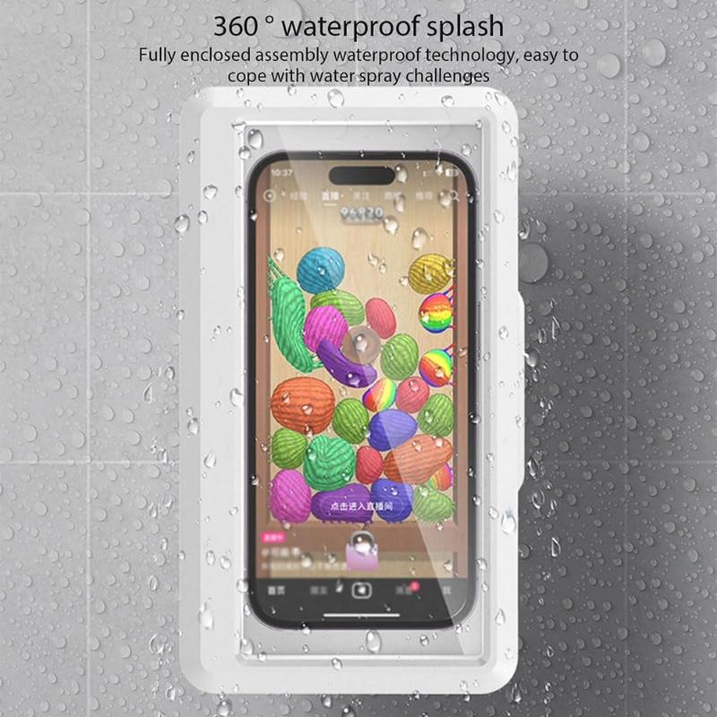 Waterproof Shower Phone Holder