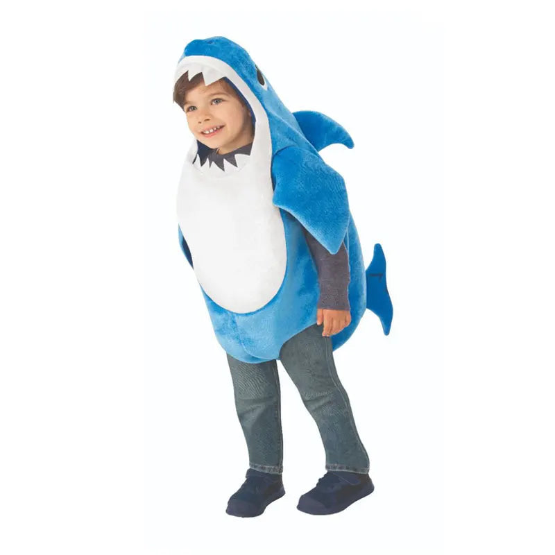 Unisex Kids Shark Costume