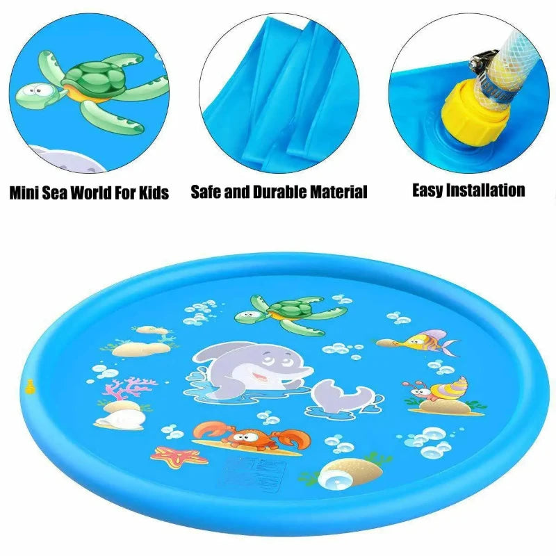 Outdoor Dolphin Water Mat