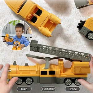 Transforming Magnetic Robot Truck