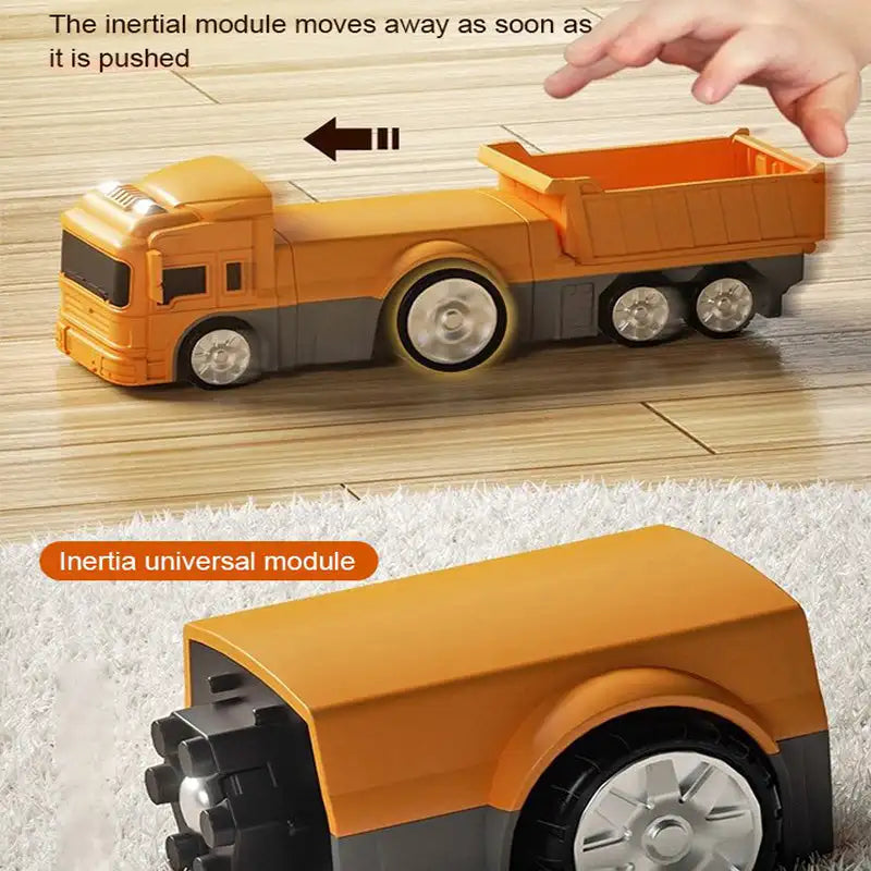 Transforming Magnetic Robot Truck