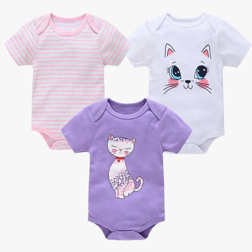 Short Sleeve Baby Bodysuit