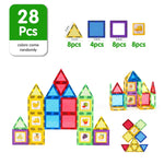 Montessori Magnetic Tiles Educational Set