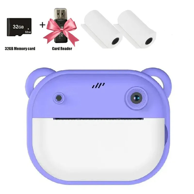 Thermal Print Camera for Kids