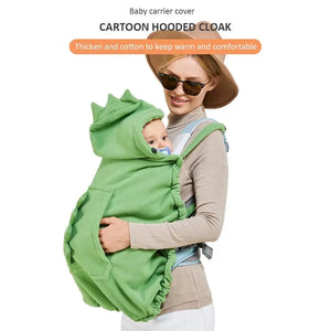 Windproof Baby Carrier Cover Hooded