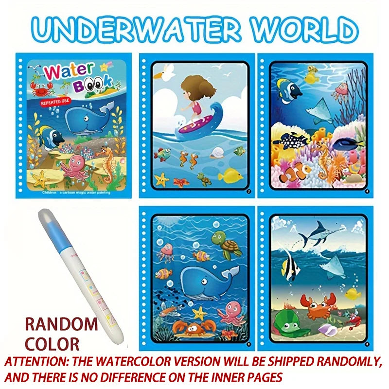 Magic Water Drawing Book Kids