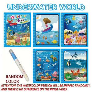 Magic Water Drawing Book Kids