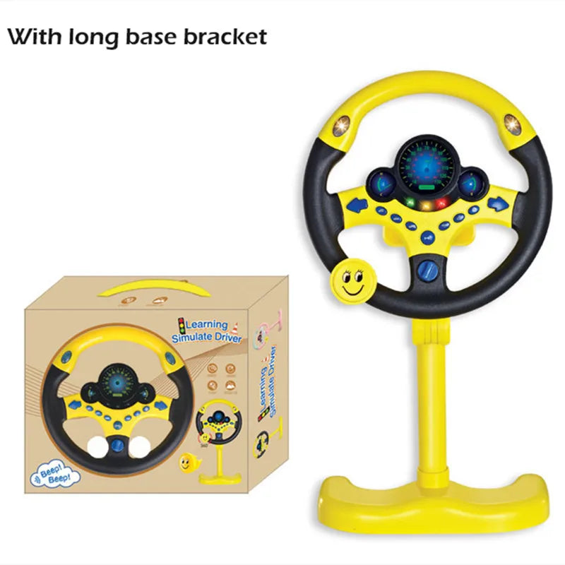 Kids Electric Steering Wheel Toy