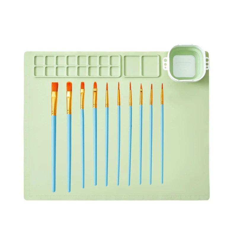 Reusable Silicone Drawing Mat with Suction Cups