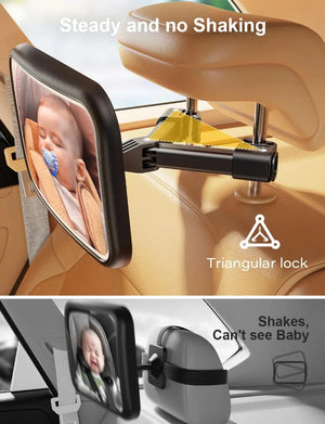 Baby Car Seat Mirror Light