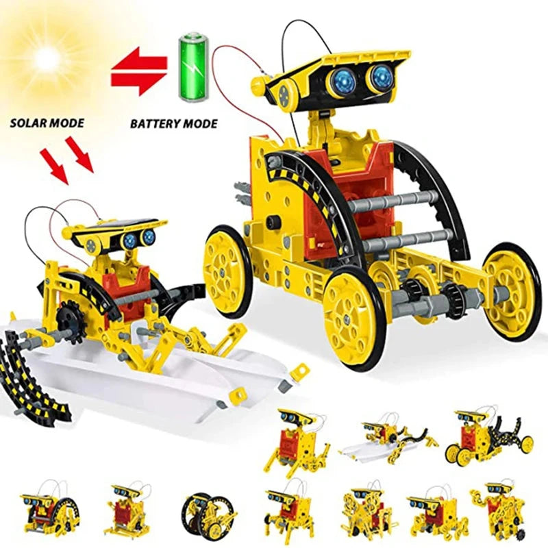 Solar DIY Science Robot Kit