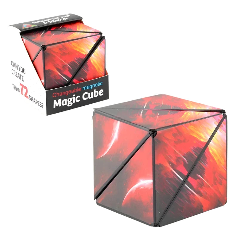 Geometric Magnetic Stress Relief Cube