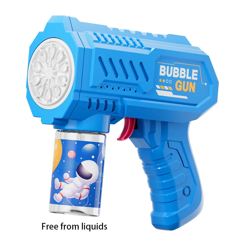 Electric Bubble Gun Machine for Kids