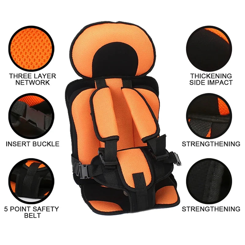 Portable Kids Car Seat Mat