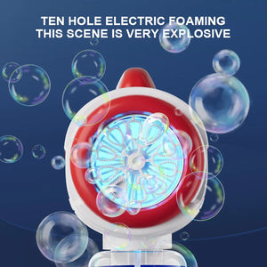 Electric Bubble Gun Machine for Kids