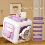 Sensory Busy Board Baby Cube