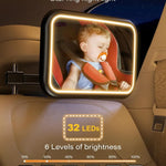 Baby Car Seat Mirror Light