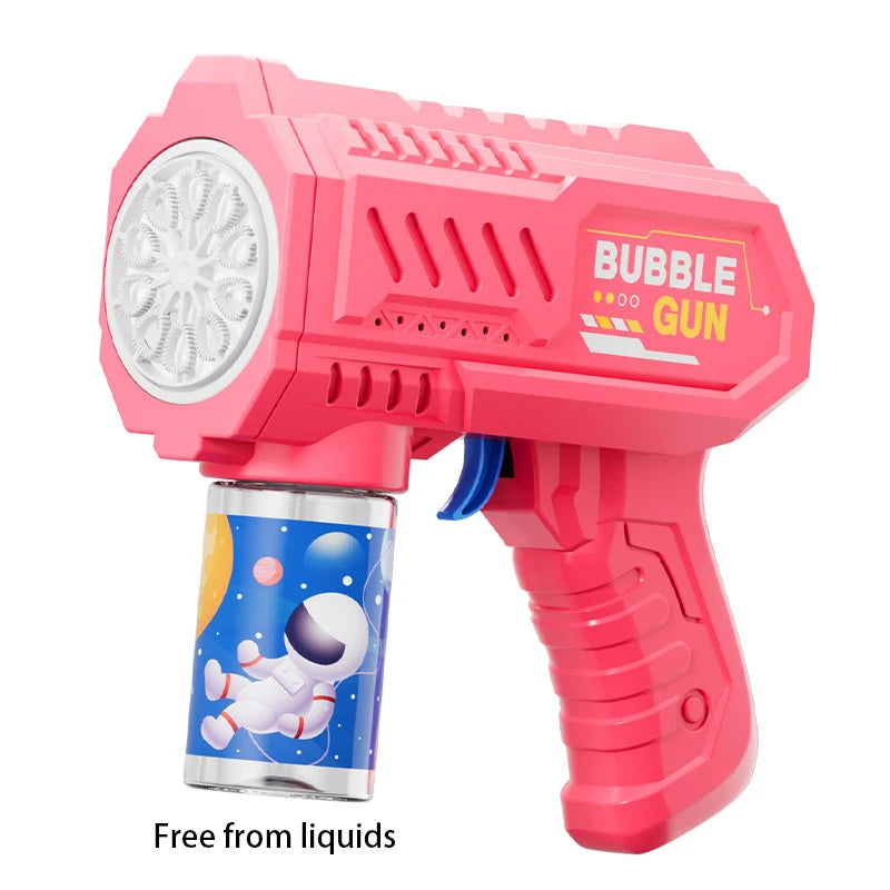 Electric Bubble Gun Machine for Kids