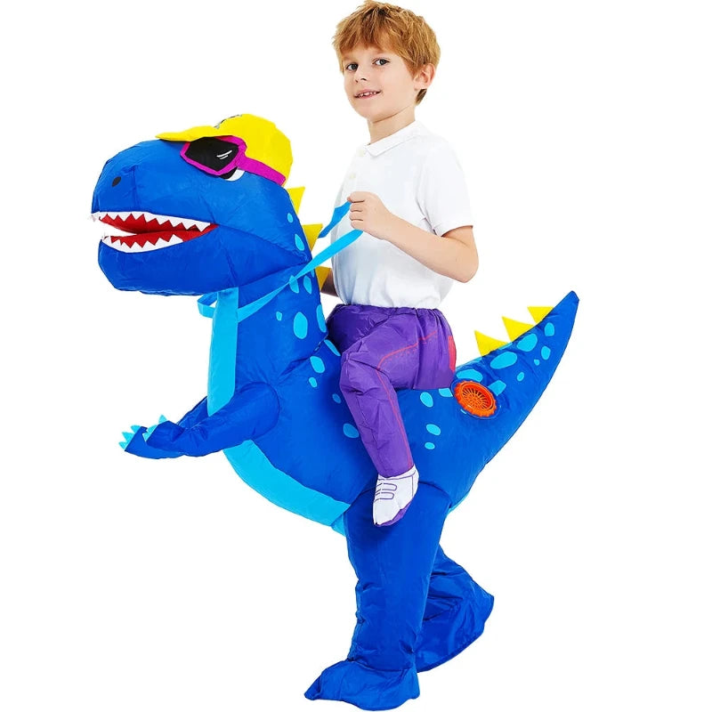 Inflatable Dinosaur Unicorn Costume