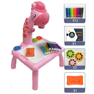 Kids LED Drawing Projector