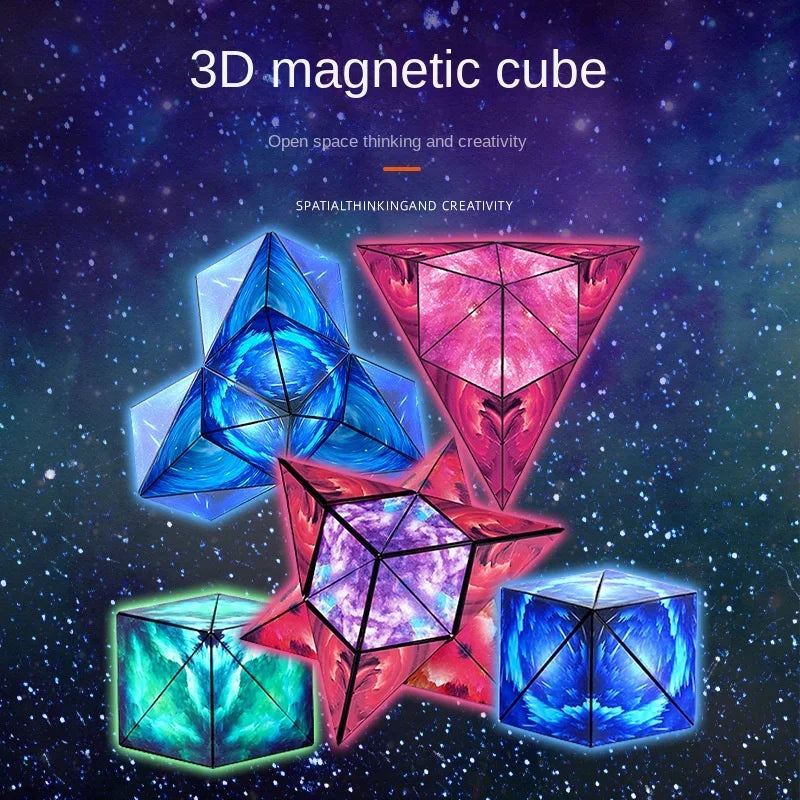 Geometric Magnetic Stress Relief Cube