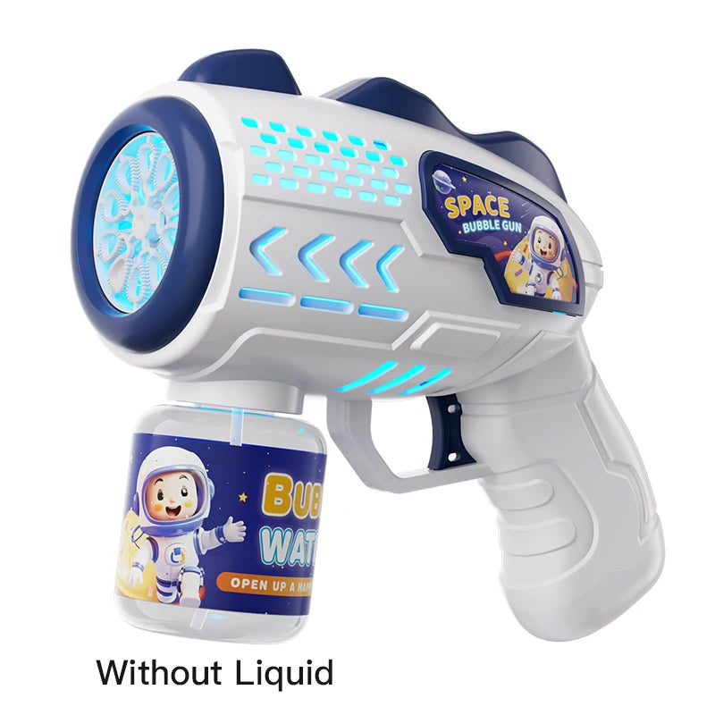 Electric Bubble Gun Machine for Kids