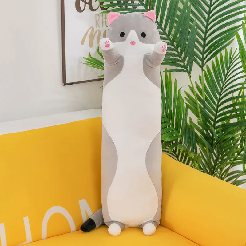 Cute Soft Long Cat Pillow 