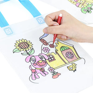 Kids Coloring Party Bags Set