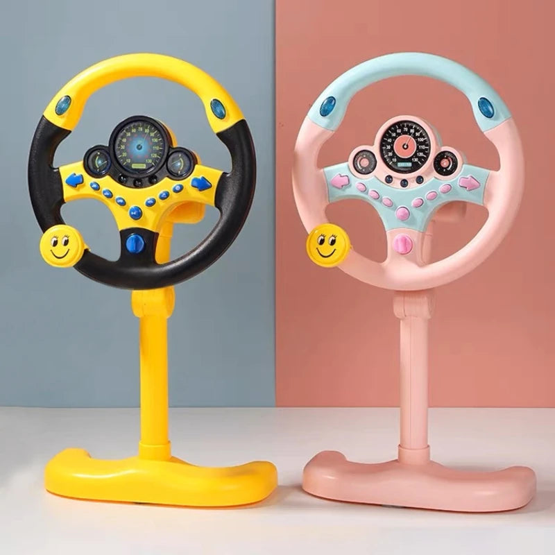 Kids Electric Steering Wheel Toy