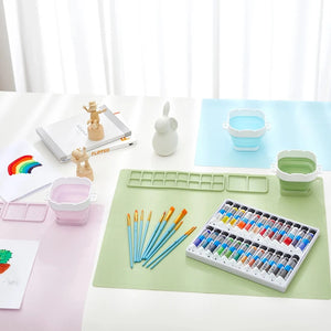 Reusable Silicone Drawing Mat with Suction Cups