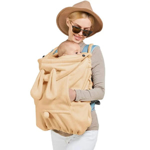 Windproof Baby Carrier Cover Hooded