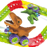 Anti-gravity Flexible Track Dinosaur Car