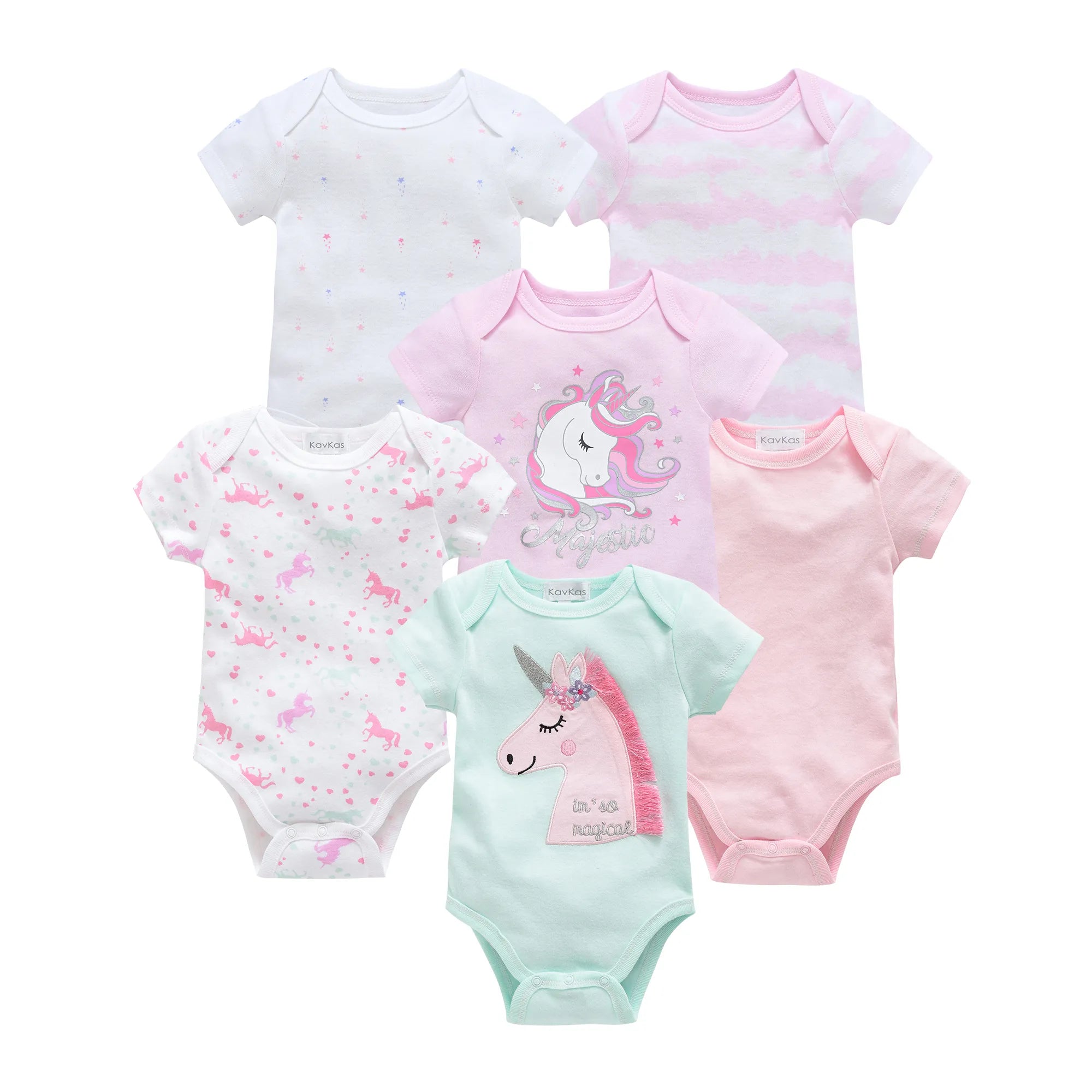 Short Sleeve Baby Bodysuit