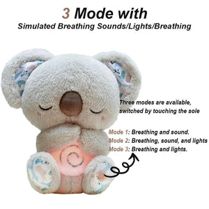 Breathing Koala Baby Sleep Light & Music