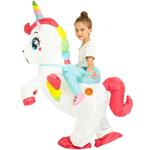 Inflatable Dinosaur Unicorn Costume