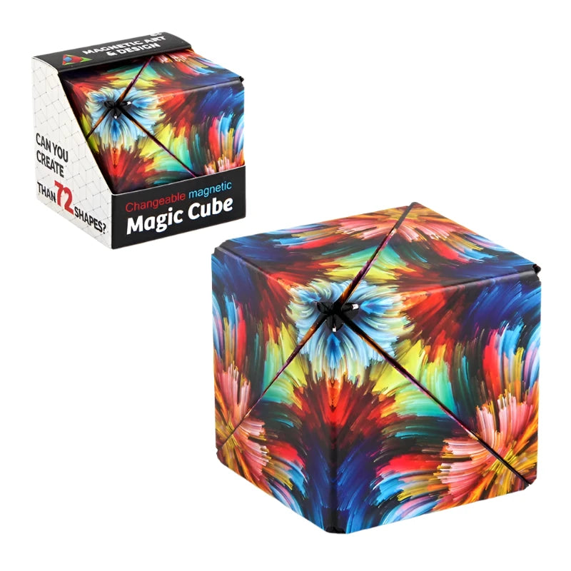 Geometric Magnetic Stress Relief Cube