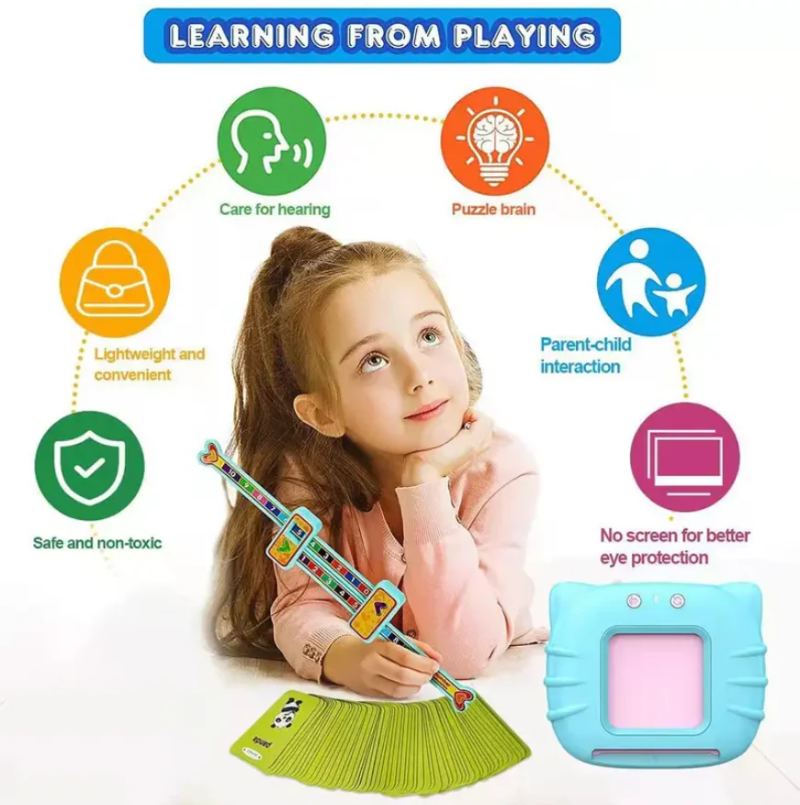 English Flash Cards Education Toy