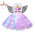 Colorful Unicorn Costume for Girls