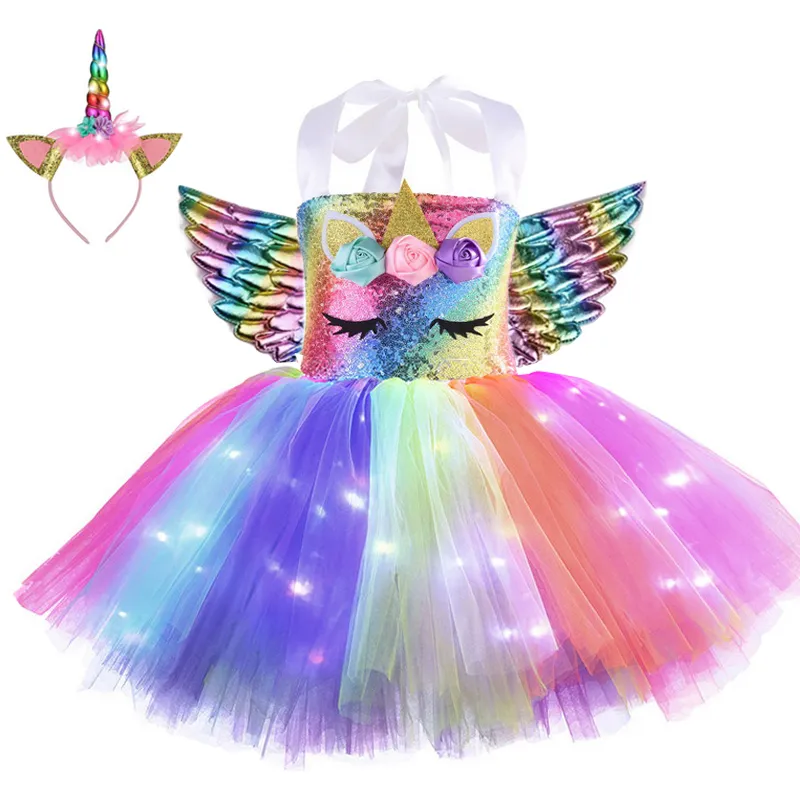 Colorful Unicorn Costume for Girls