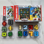 Transforming Robot Number Blocks Set