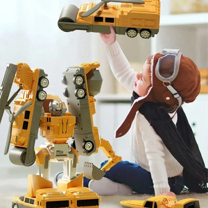 Transforming Magnetic Robot Truck